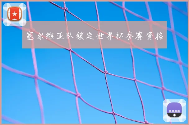 塞尔维亚队锁定世界杯参赛资格